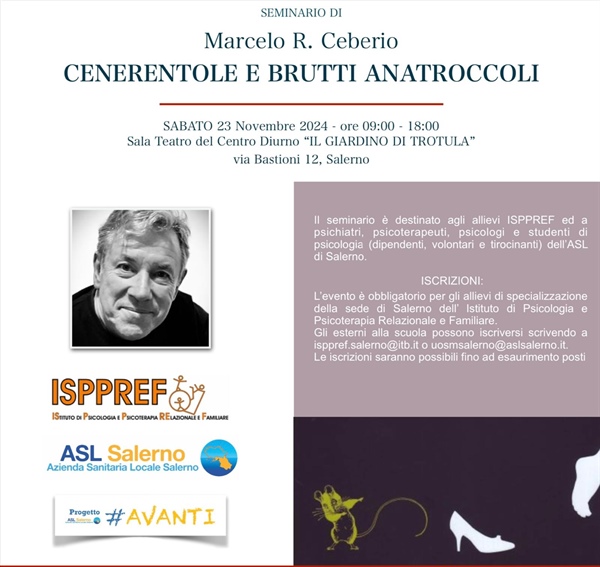 "Cenerentole e brutti anatroccoli" relatore Prof. Marcelo Ceberio 23 Novembre 2024