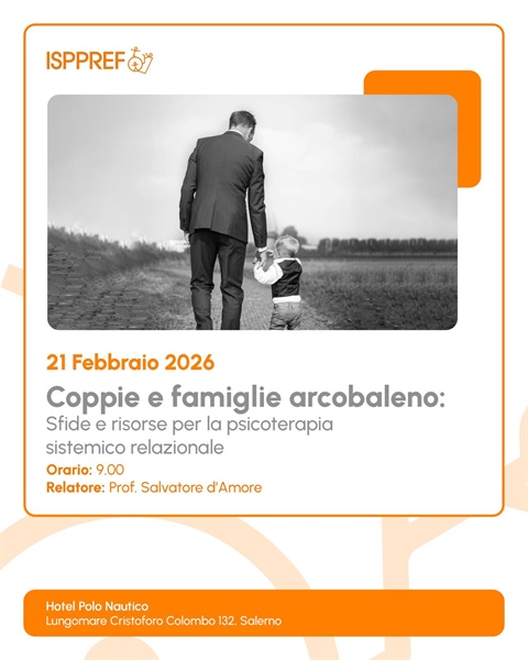 "Coppie e famiglie arcobaleno" relatore Prof. Salvatore D'Amore 21.02.2026