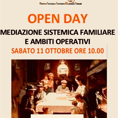 Presentazione del Corso biennale di formazione in Mediazione Familiare Sistemica 11.10.2025